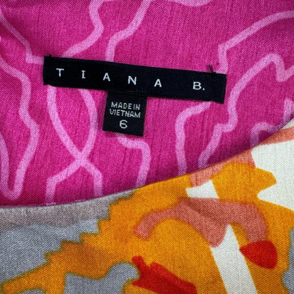 Y2k Bloomcore Floral Sheath Dress 6 Cap Sleeve Retro Glam Barbie Pink Statement - Picture 10 of 12